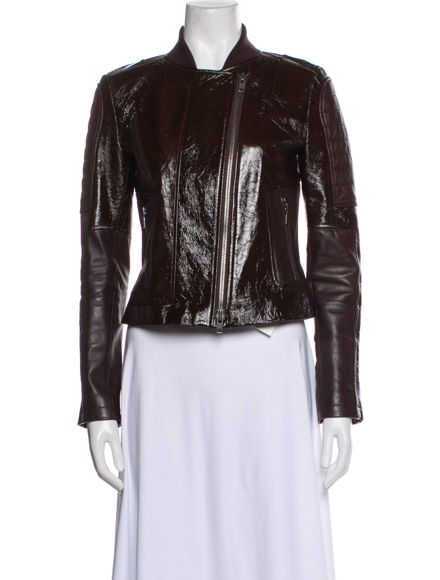 Theory Leather Biker Jacket