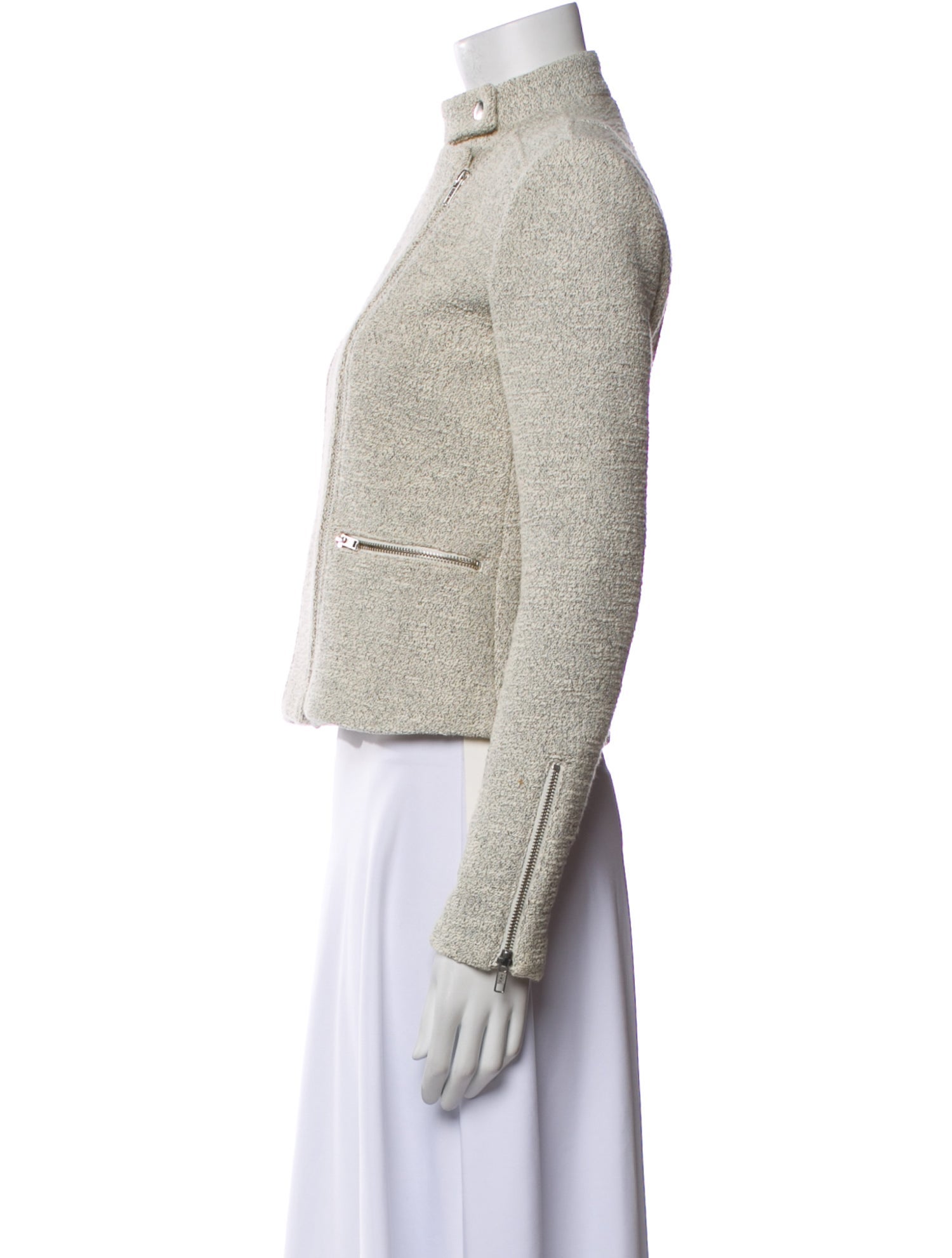 Theory Tweed Pattern Blazer