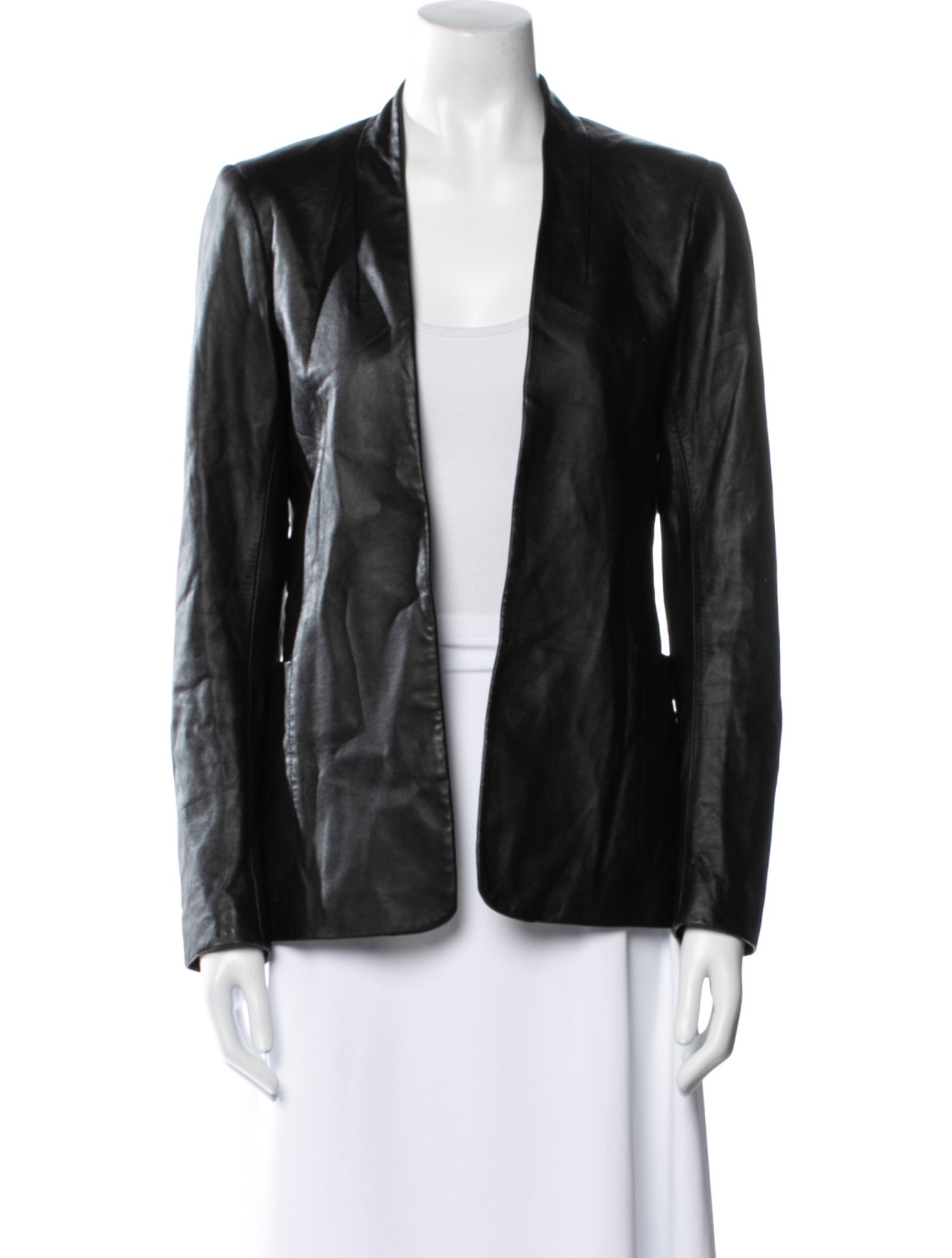 Theory Leather Blazer