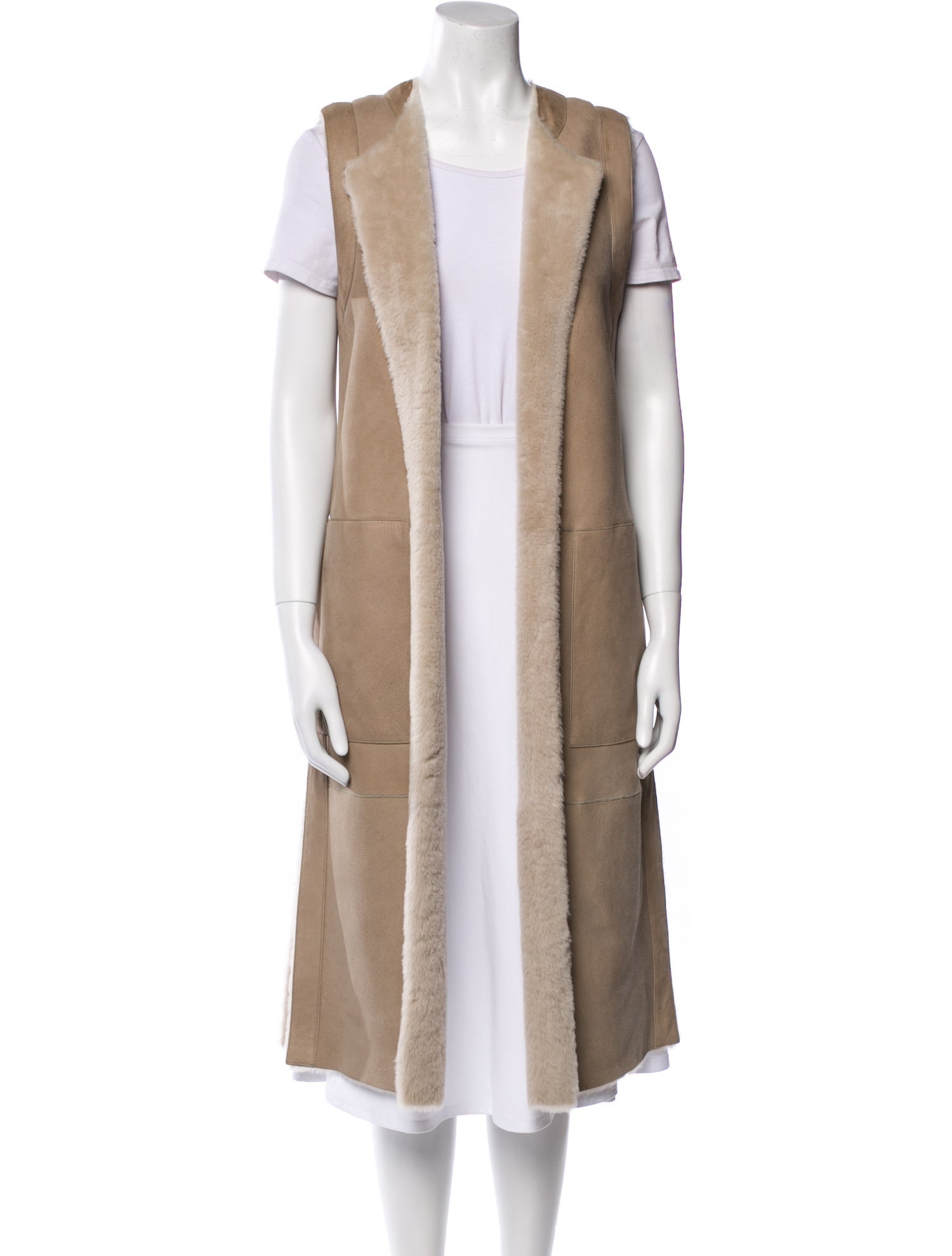 Theory Shearling Fur Coat