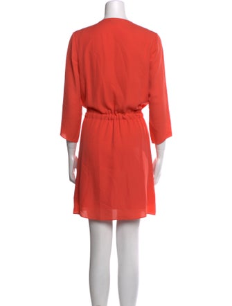 Theory Silk Mini Dress