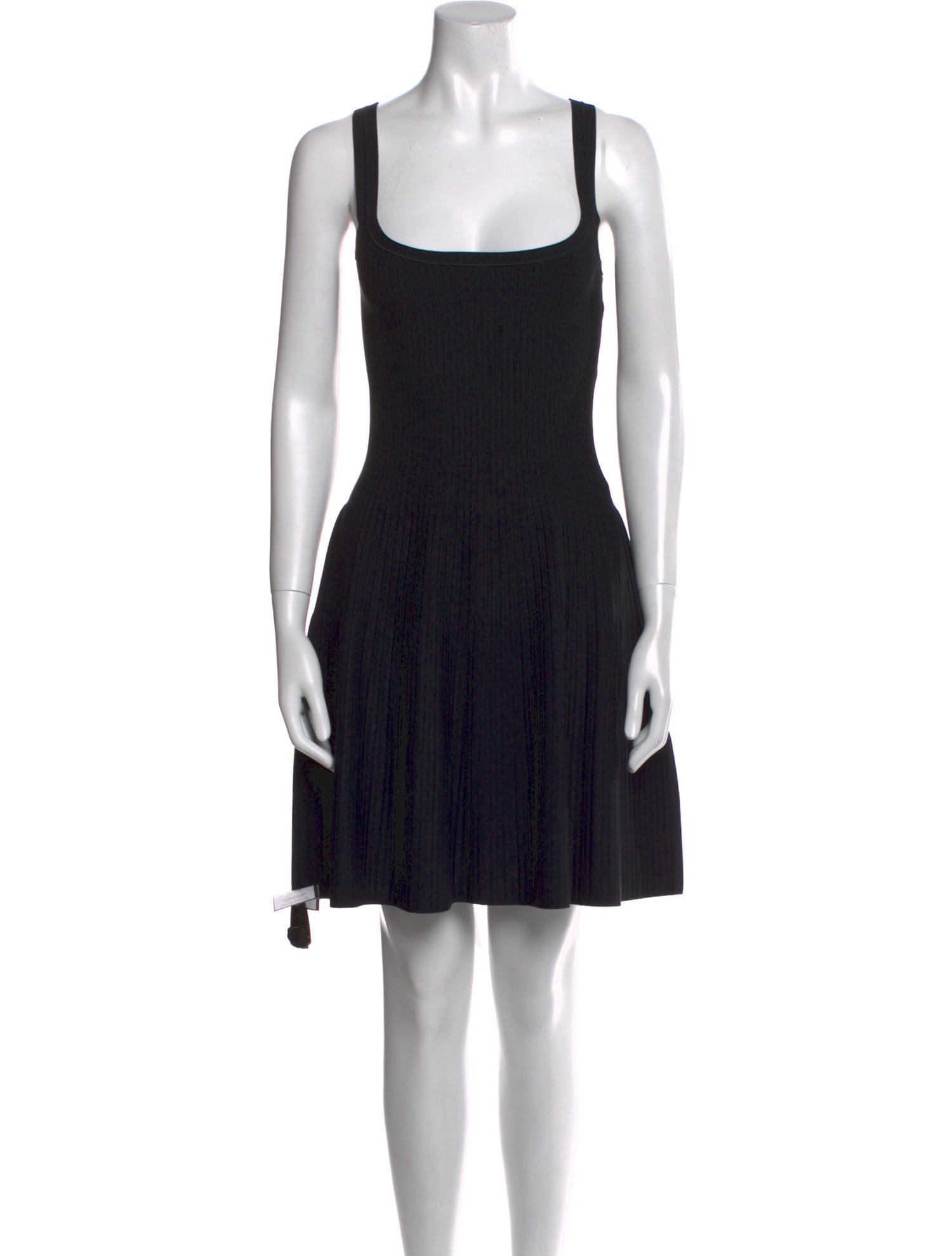 Theory Square Neckline Mini Dress