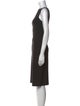Theory Bateau Neckline Knee-Length Dress