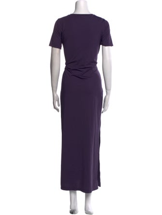 Theory Crew Neck Long Dress