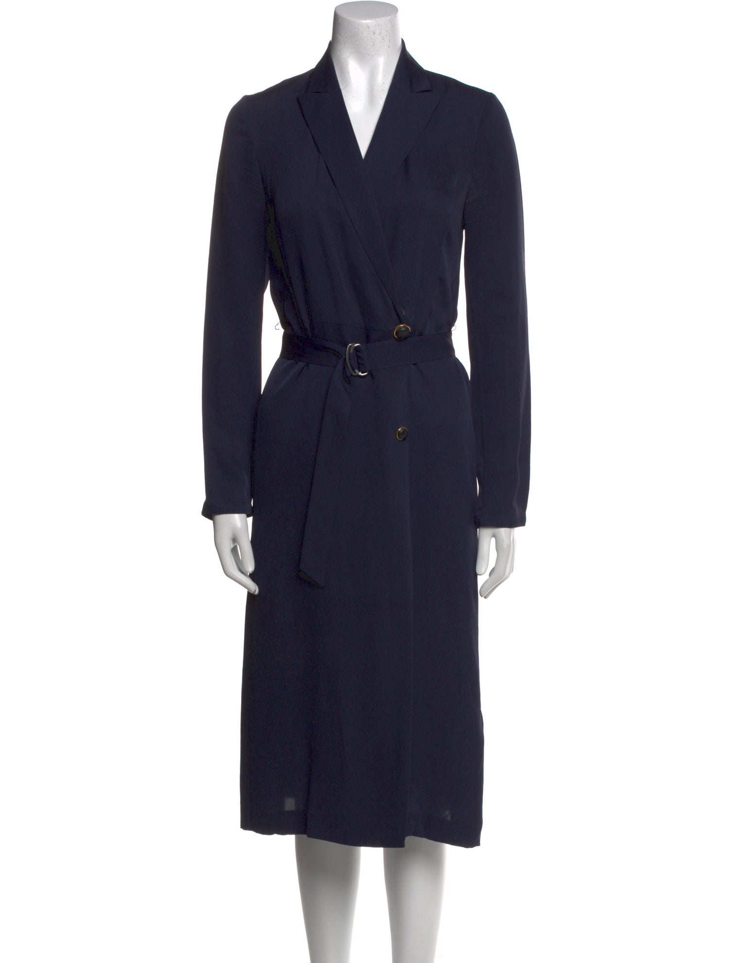 Theory Silk Midi Length Dress