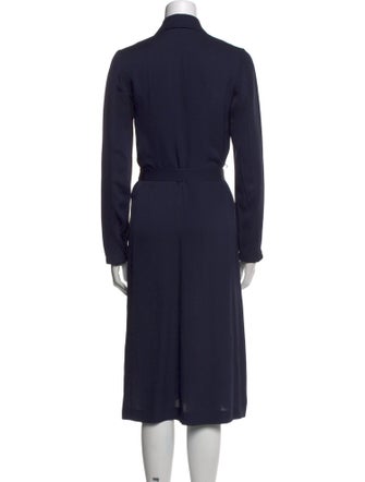 Theory Silk Midi Length Dress