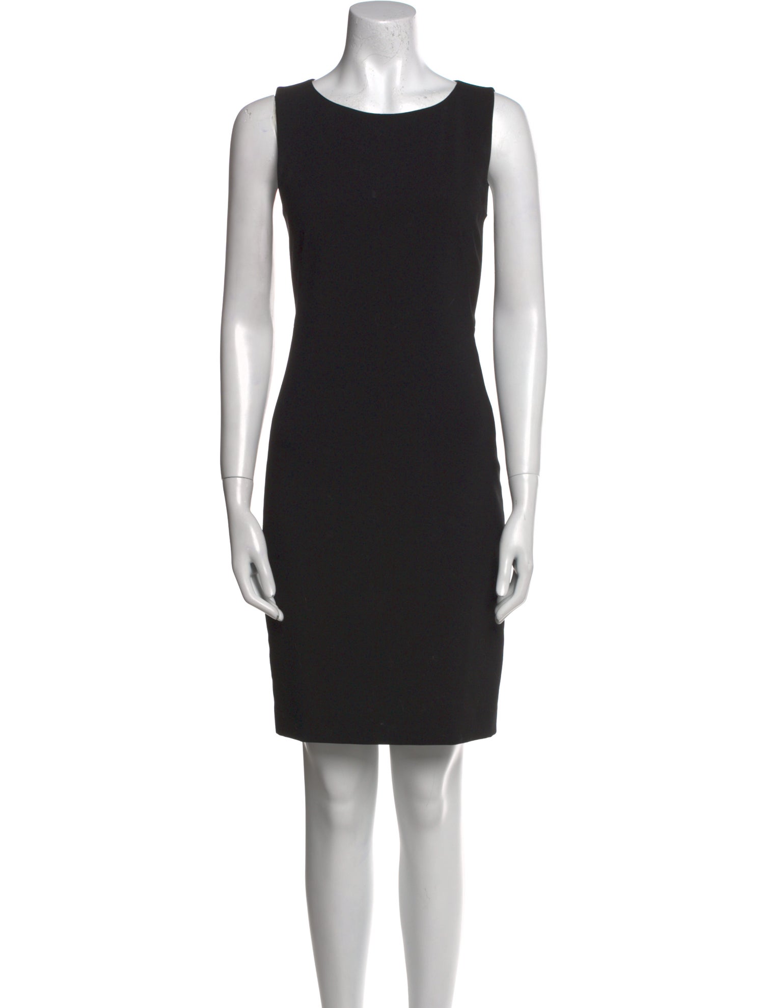 Theory Bateau Neckline Mini Dress