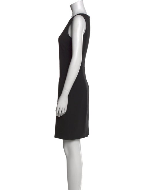 Theory Bateau Neckline Mini Dress
