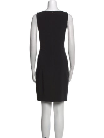 Theory Bateau Neckline Mini Dress