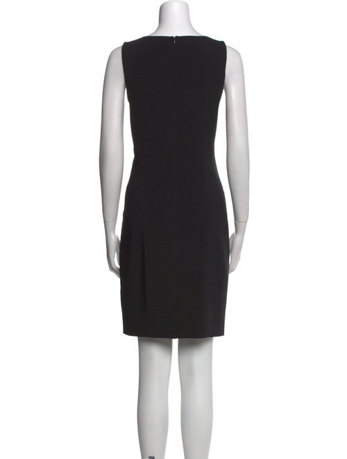 Theory Bateau Neckline Mini Dress