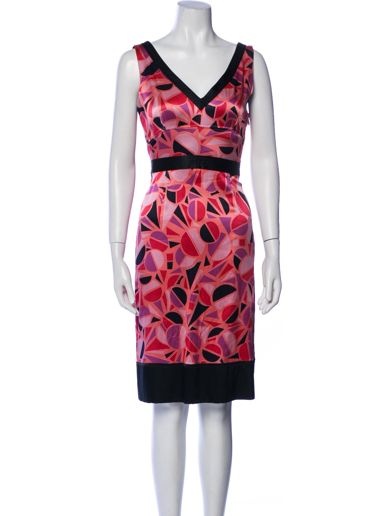 Theory Printed Knee-Length Dress