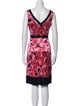 Theory Printed Knee-Length Dress