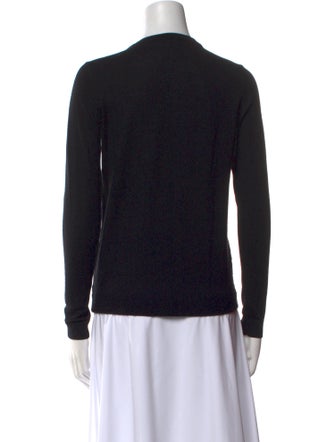 Theory Lambskin Crew Neck Sweater