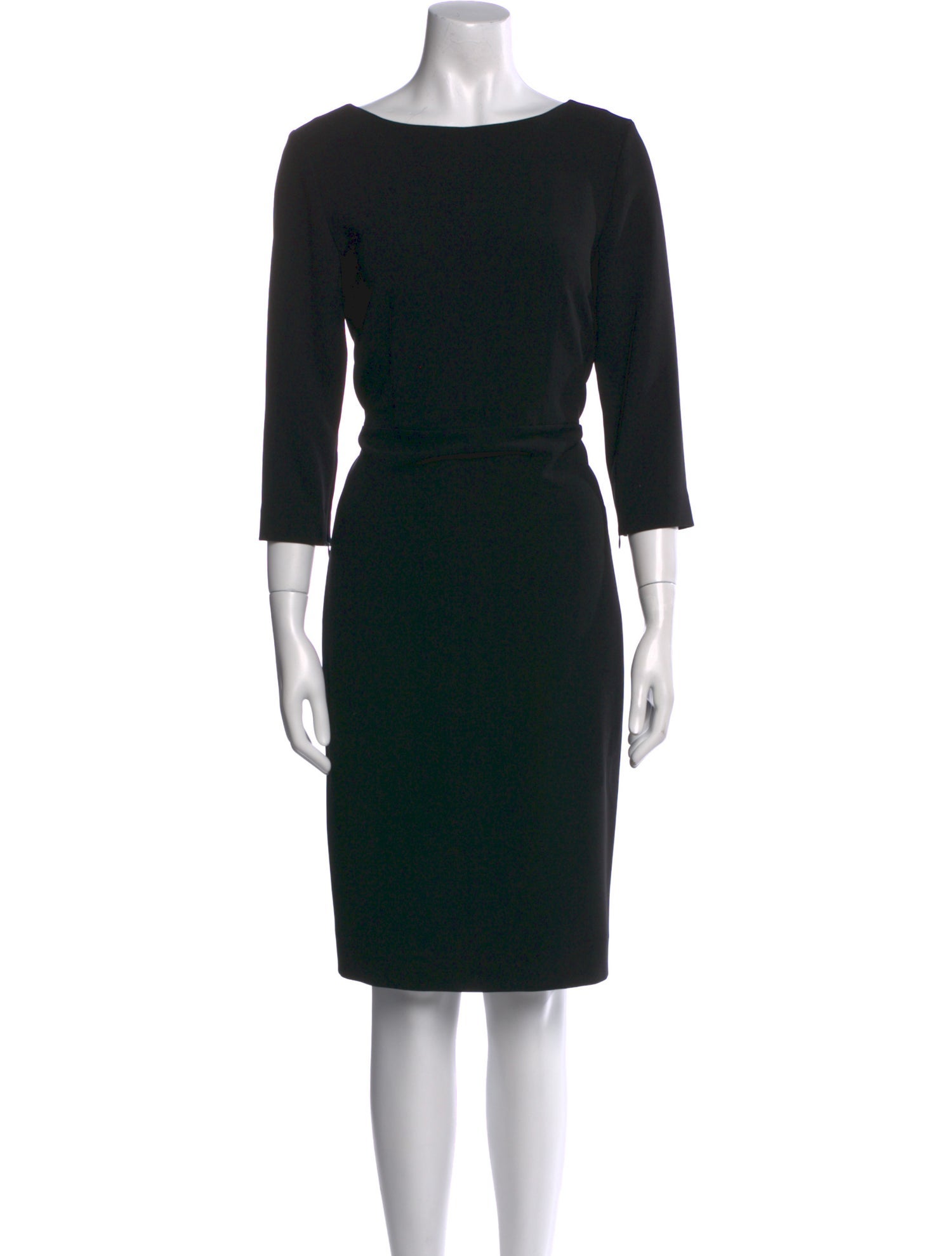 Theory Bateau Neckline Knee-Length Dress