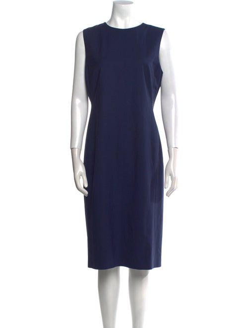 Theory Wool Midi Length Dress