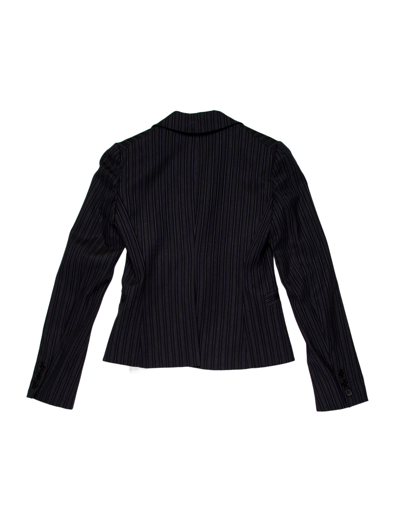 Theory Virgin Wool Striped Pantsuit