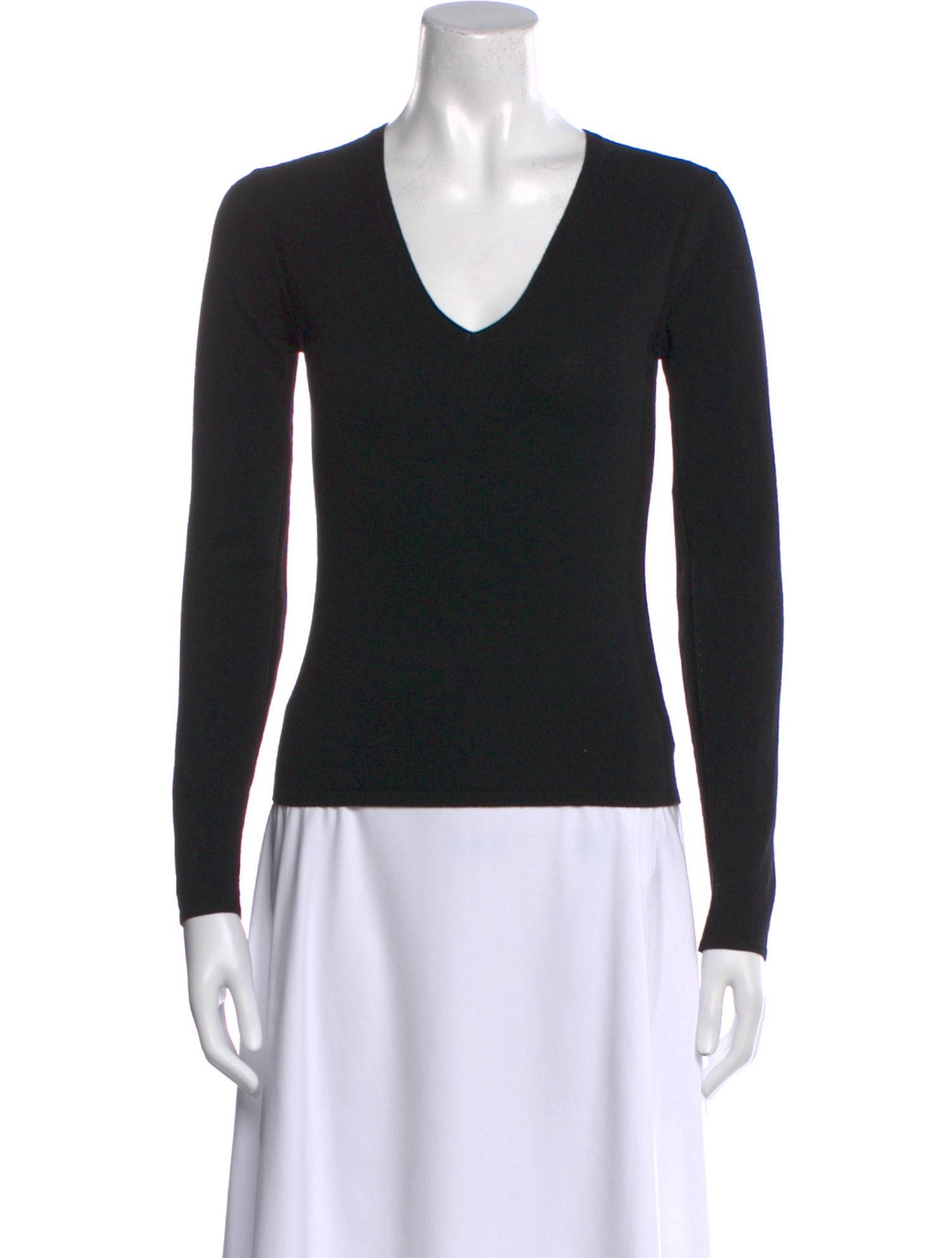 Theory Merino Wool V-Neck Sweater