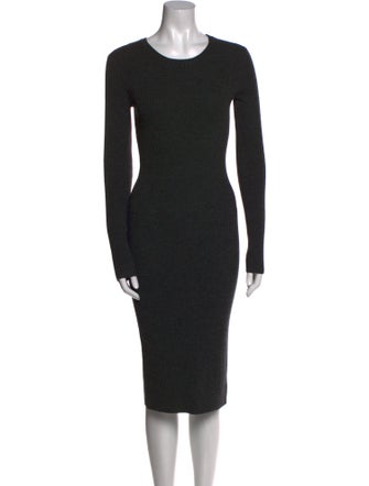 Theory Wool Midi Length Dress