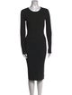 Theory Wool Midi Length Dress