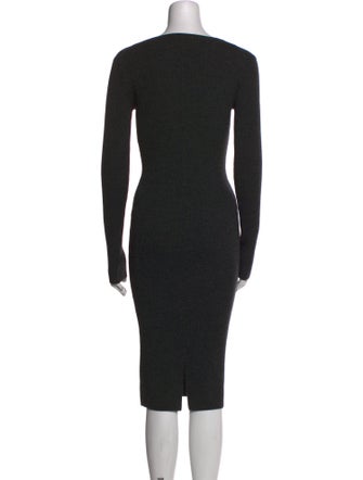 Theory Wool Midi Length Dress