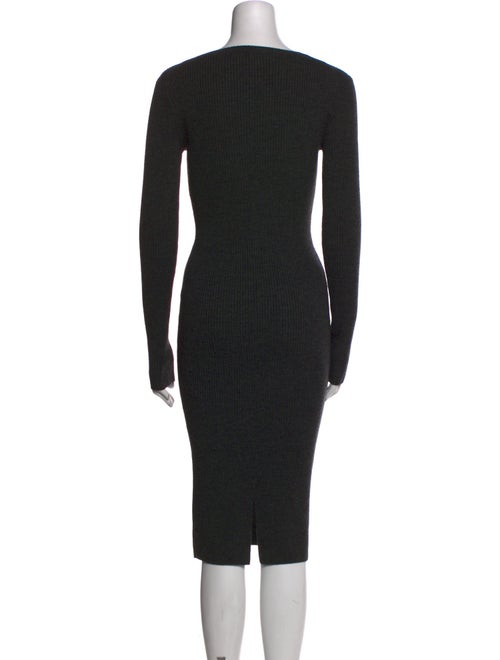 Theory Wool Midi Length Dress
