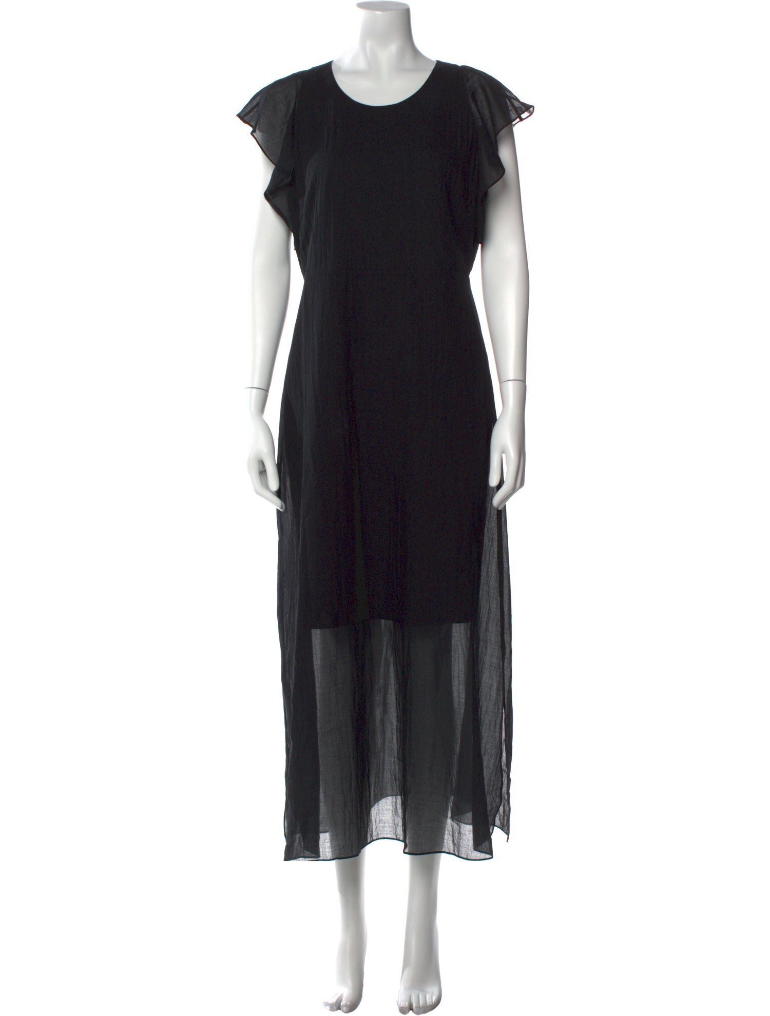 Theory Crew Neck Long Dress