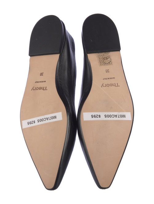 Theory Leather Flats