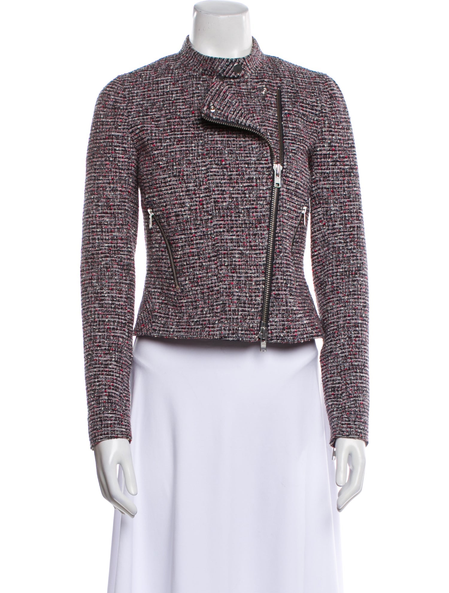 Theory Tweed Pattern Jacket