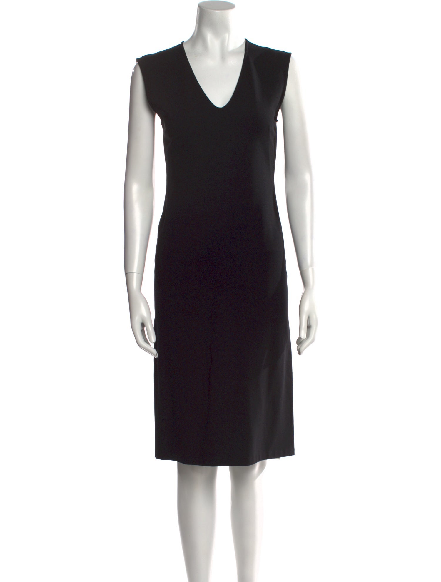Theory V-Neck Knee-Length Dress