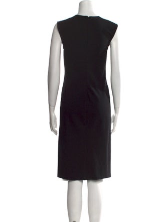 Theory V-Neck Knee-Length Dress