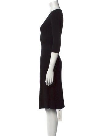 Theory V-Neck Knee-Length Dress