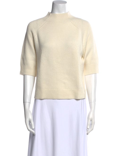 Theory Cashmere Mock Neck Sweater