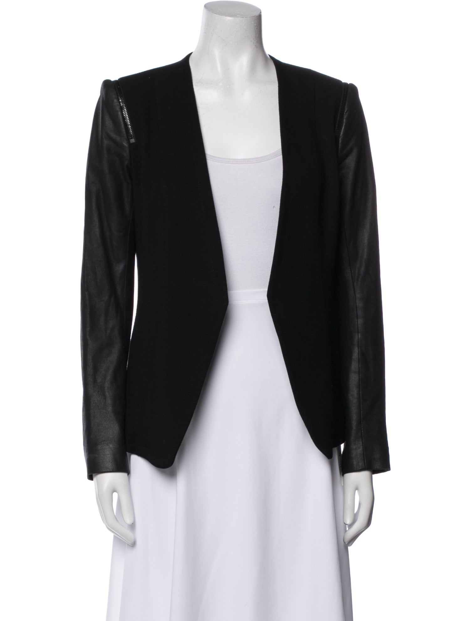 Theory Leather Evening Jacket