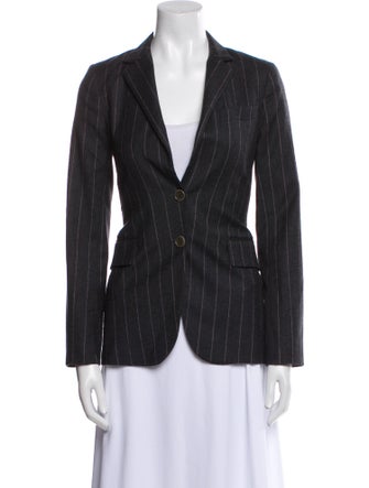 Theory Wool Striped Blazer