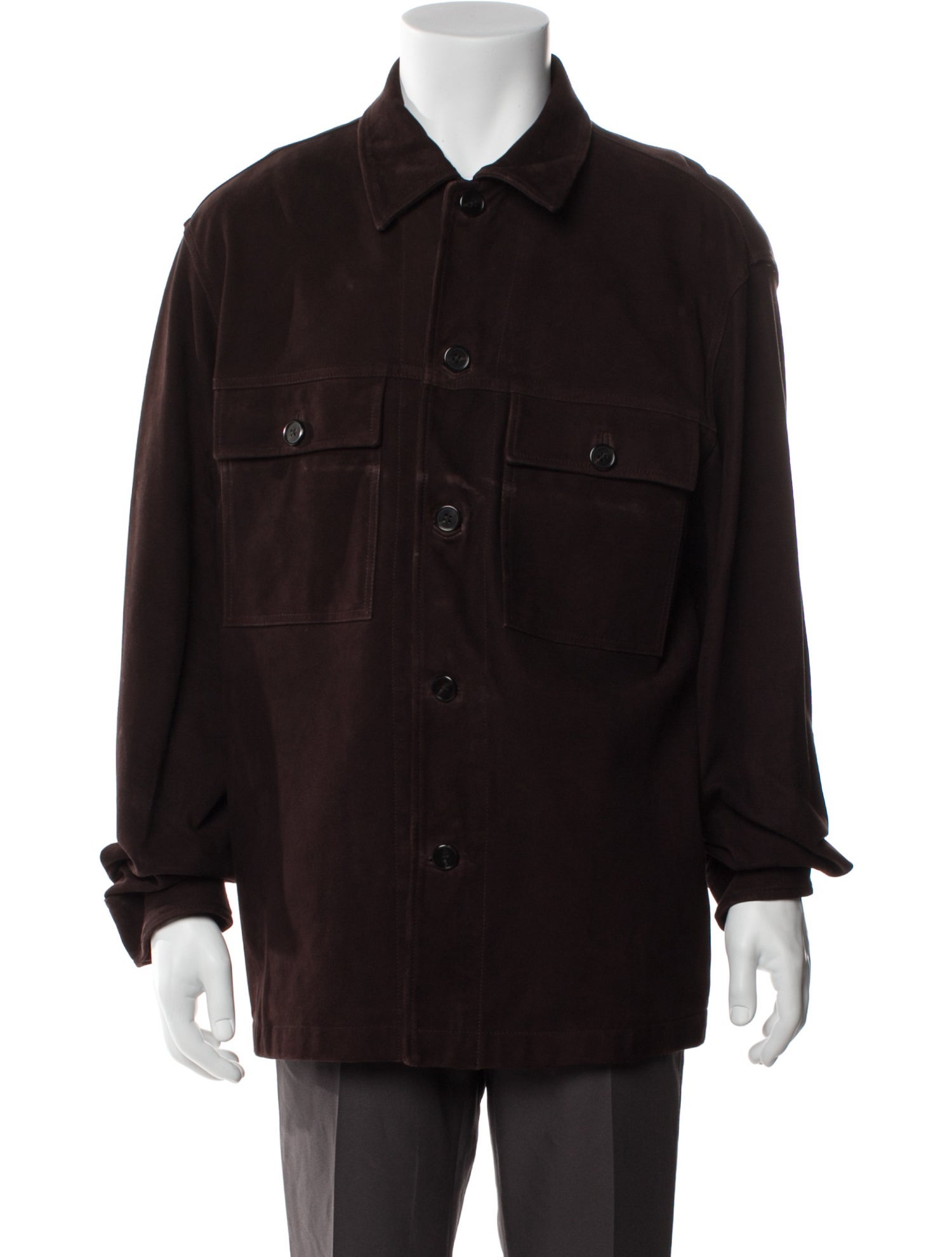 Theory Lamb Leather Utility Jacket