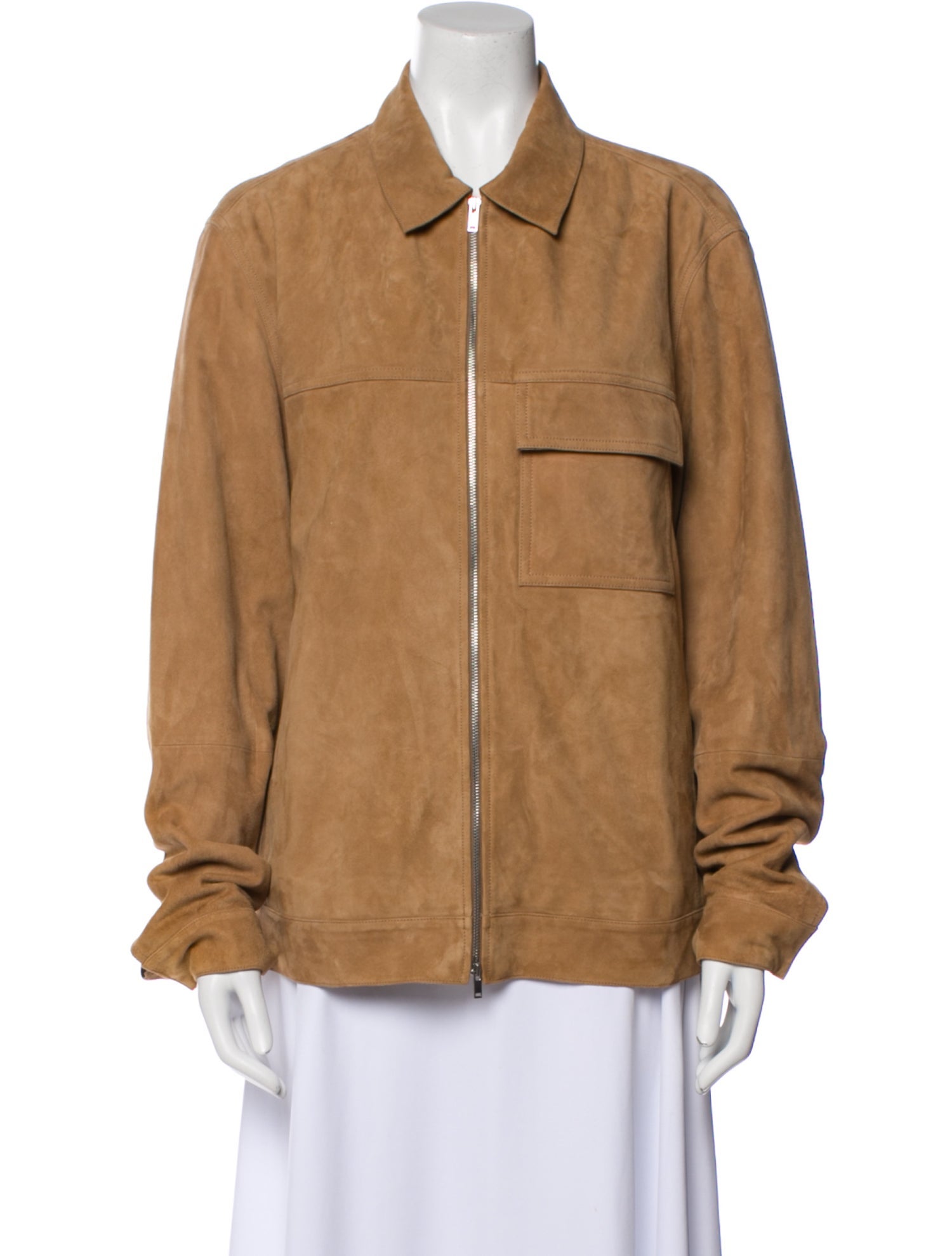 Theory Goat Leather Jacket
