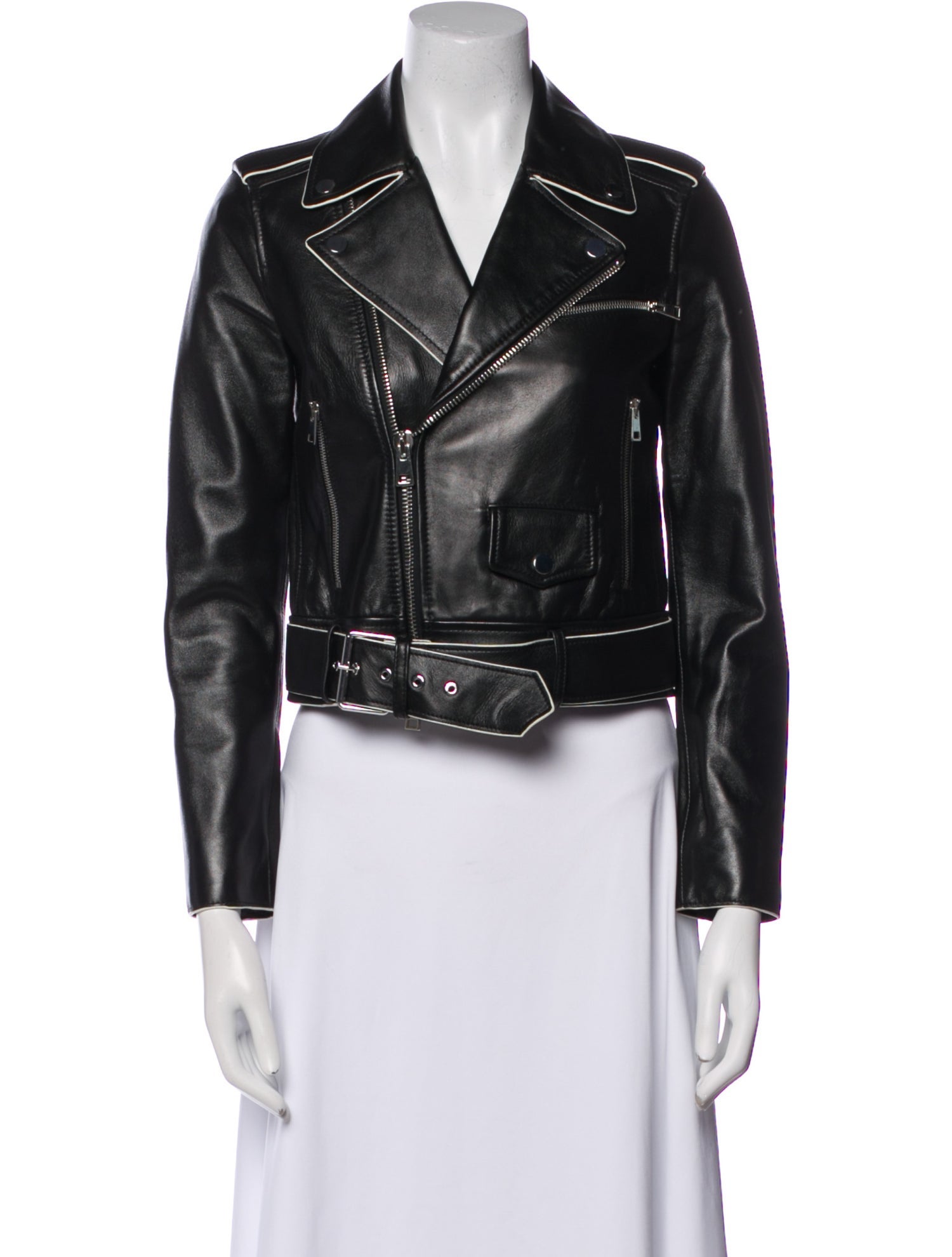 Theory Leather Biker Jacket