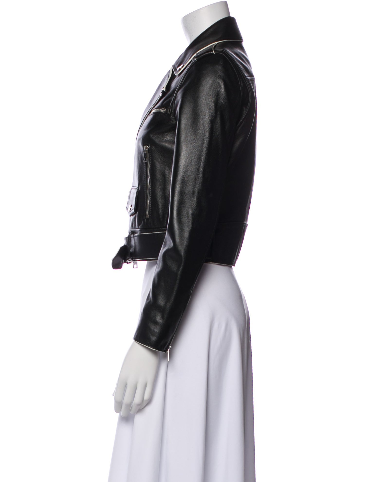 Theory Leather Biker Jacket