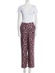 Theory Silk Printed Pant Set