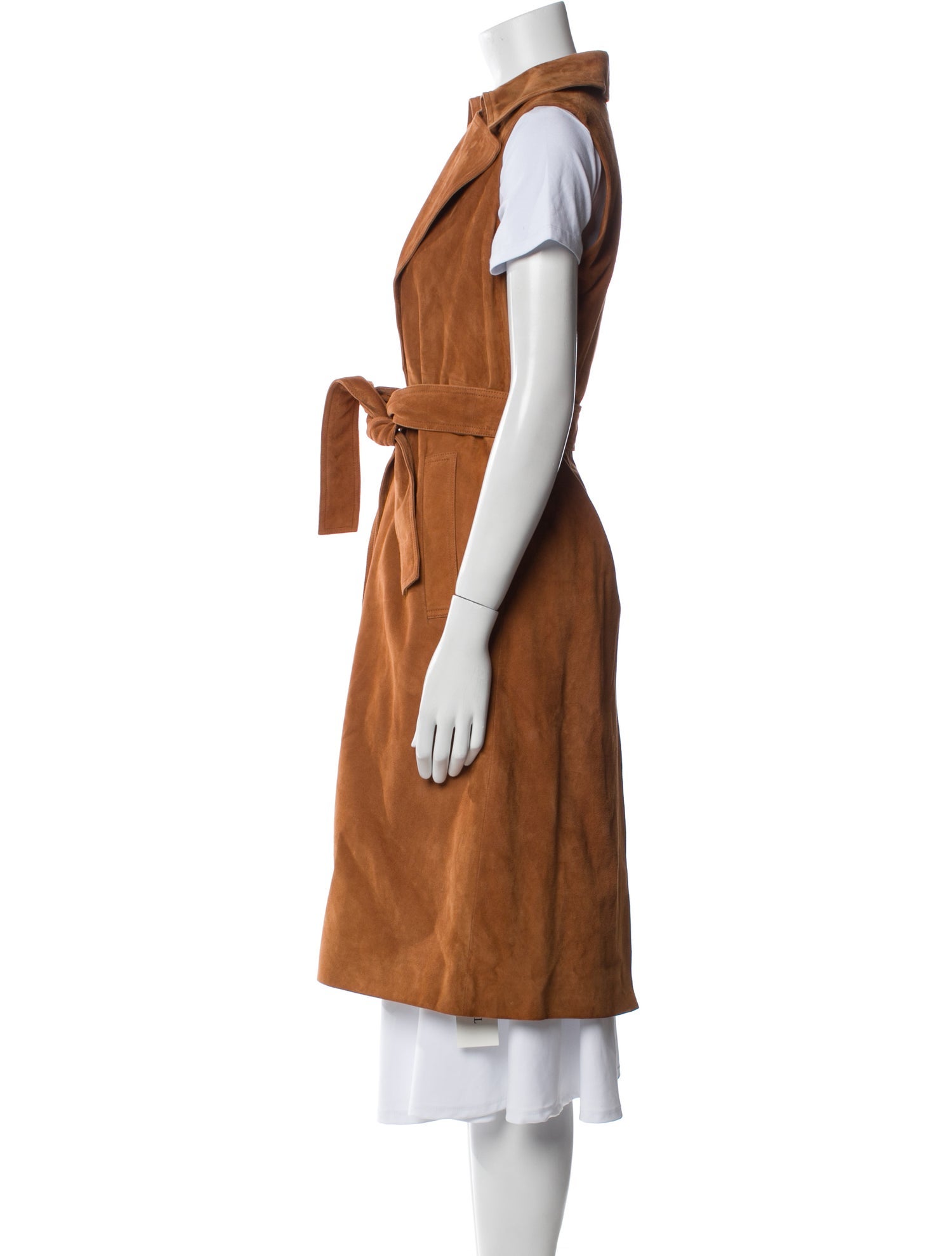 Theory Lamb Leather Coat