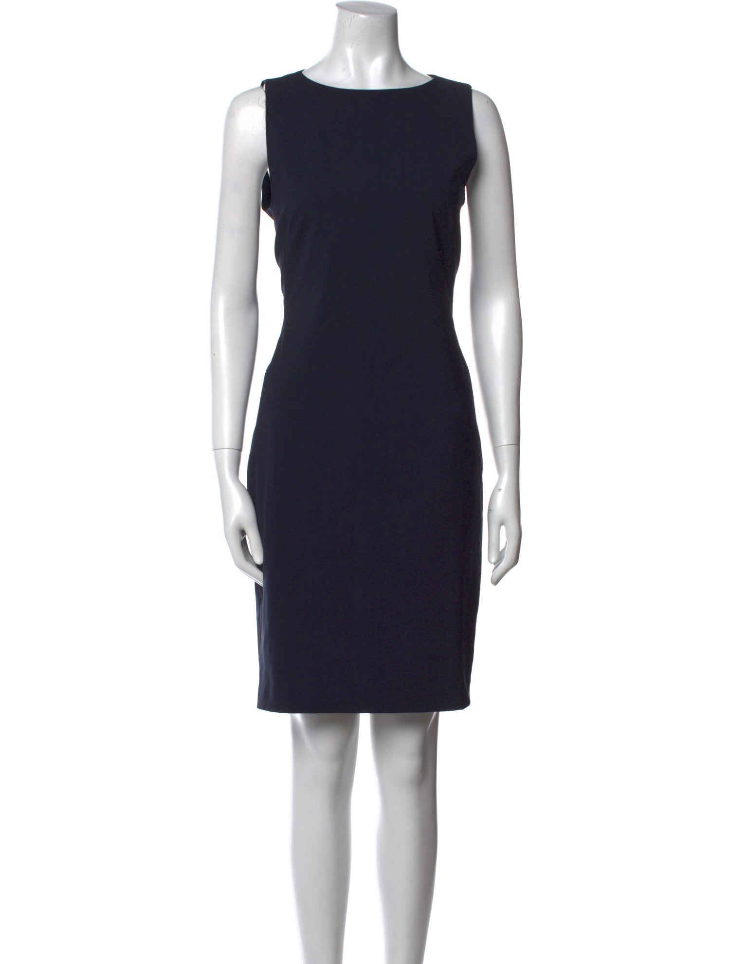 Theory Virgin Wool Knee-Length Dress