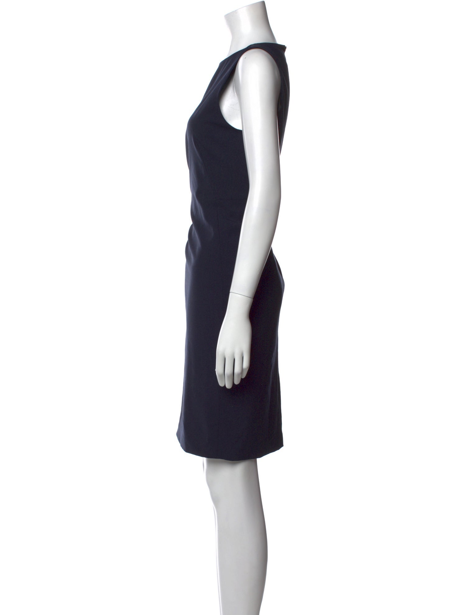 Theory Virgin Wool Knee-Length Dress