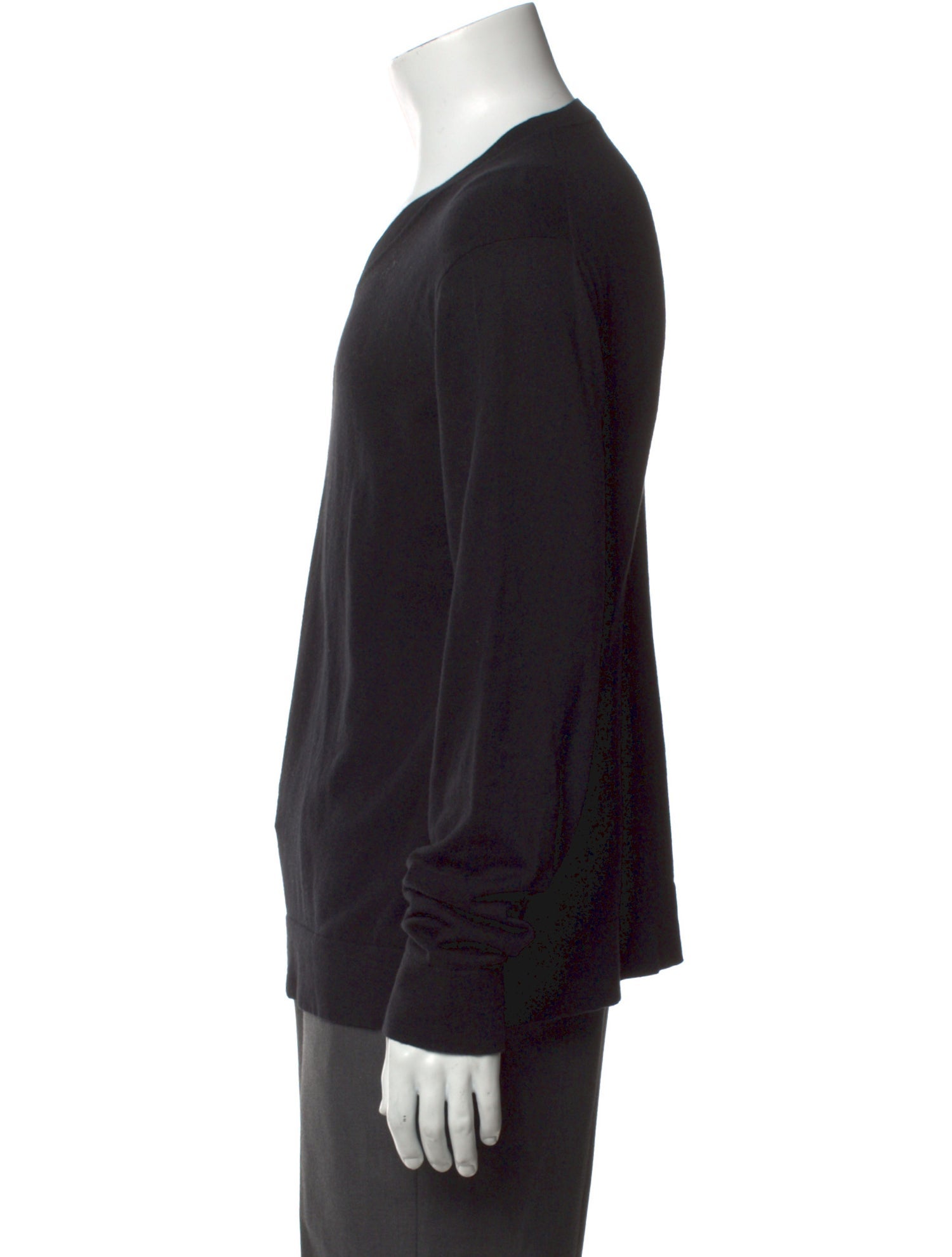 Theory V-Neck Long Sleeve Pullover