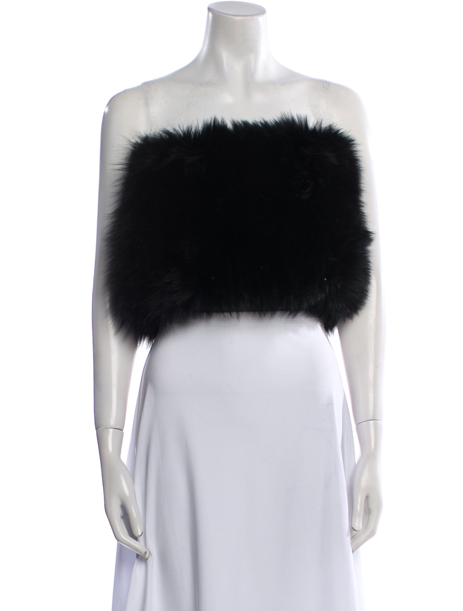 Theory Fox Strapless Sweater