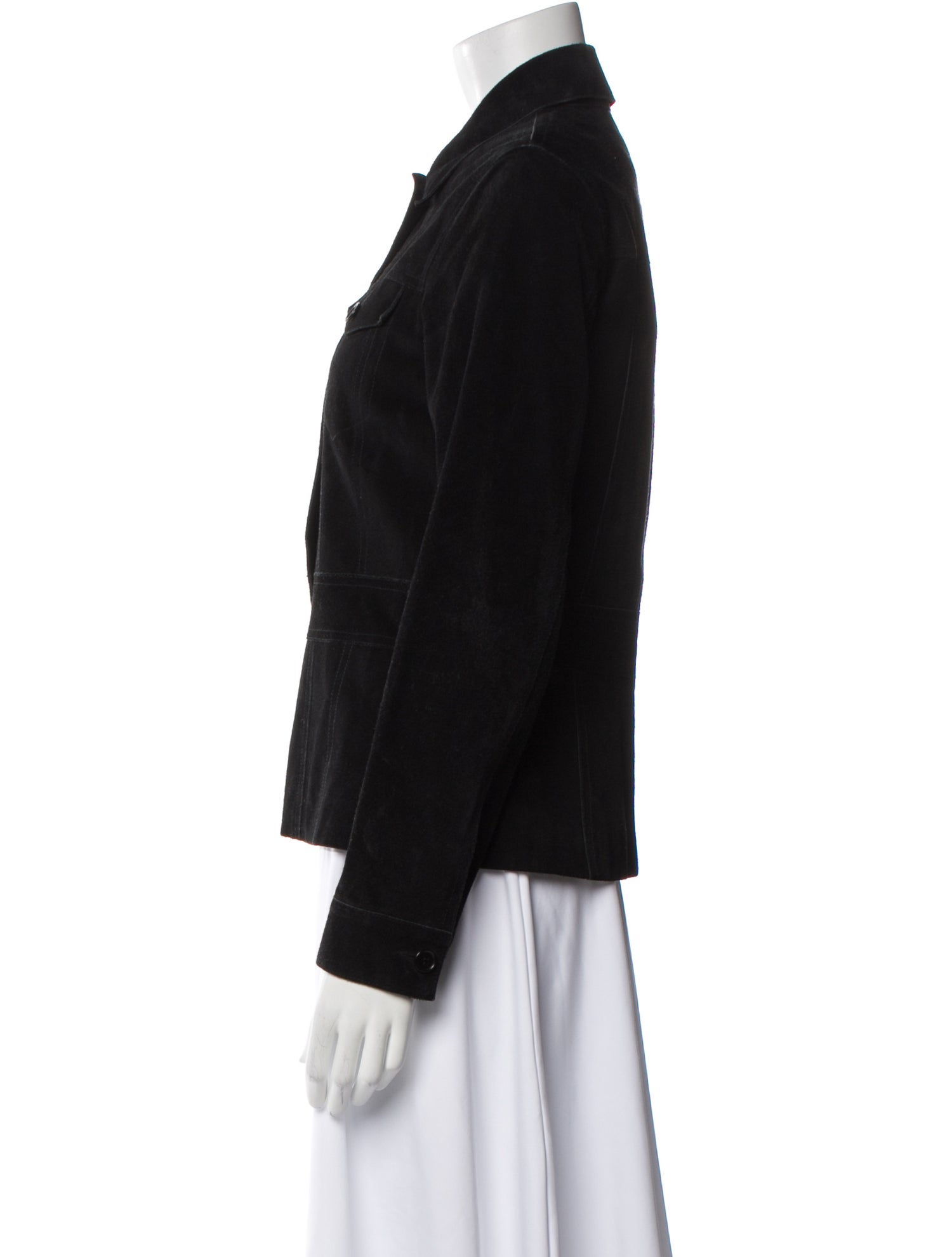 Theory Leather Denim Jacket