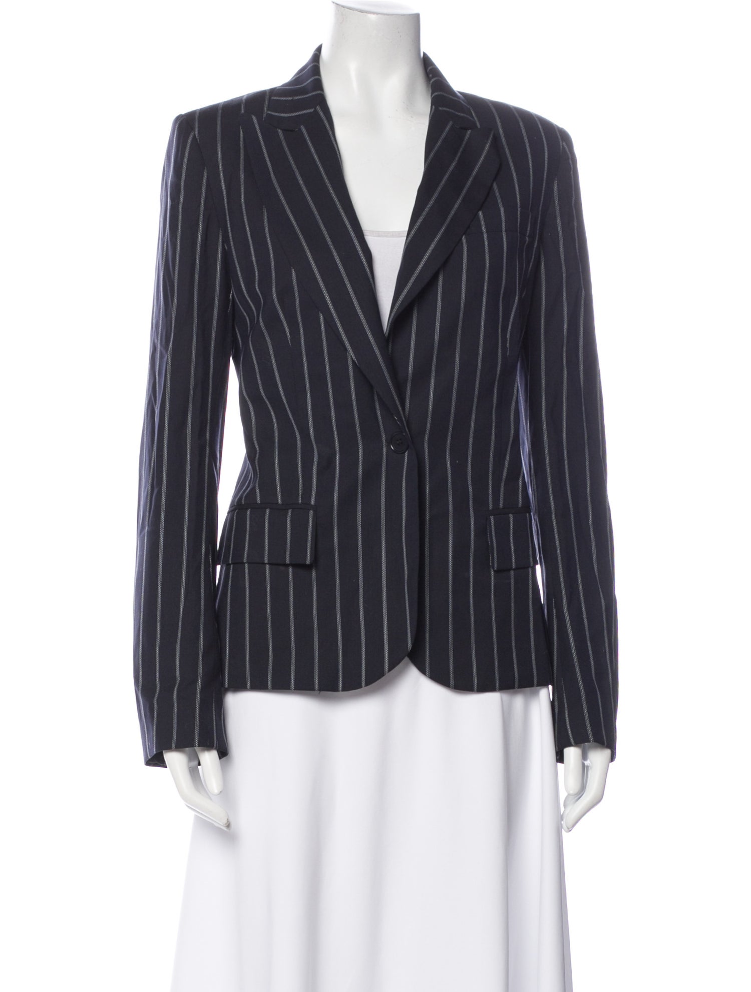 Theory Wool Striped Pantsuit