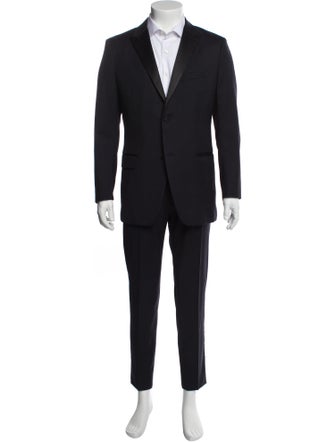 Theory Solid Wool Two Piece Suit