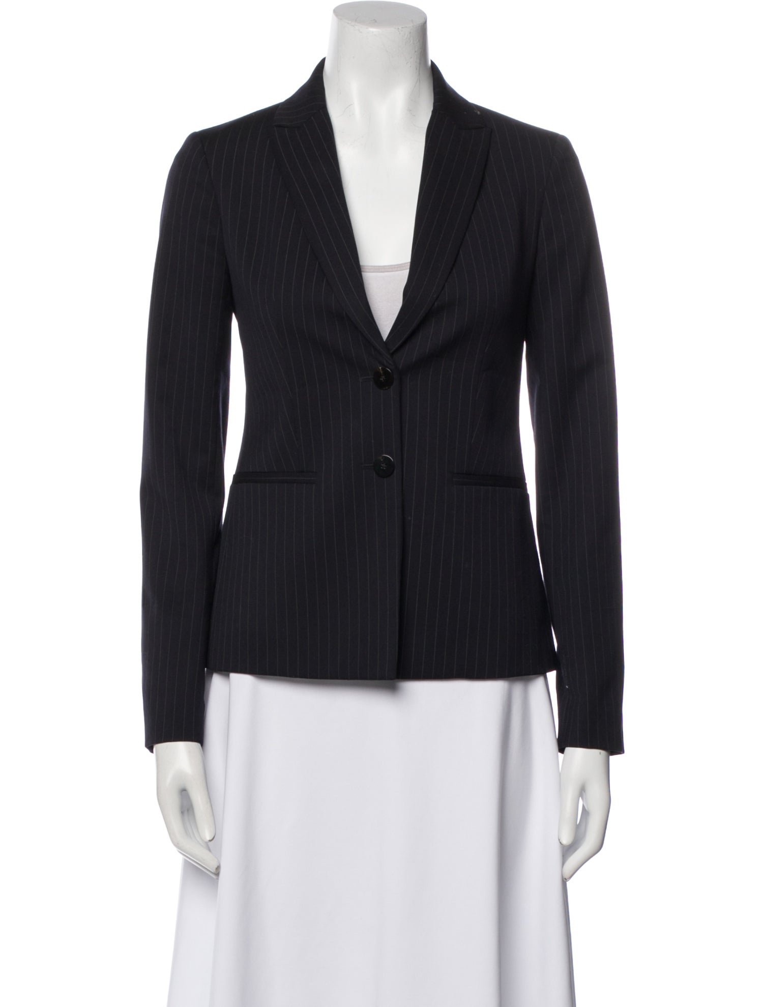 Theory Wool Striped Blazer
