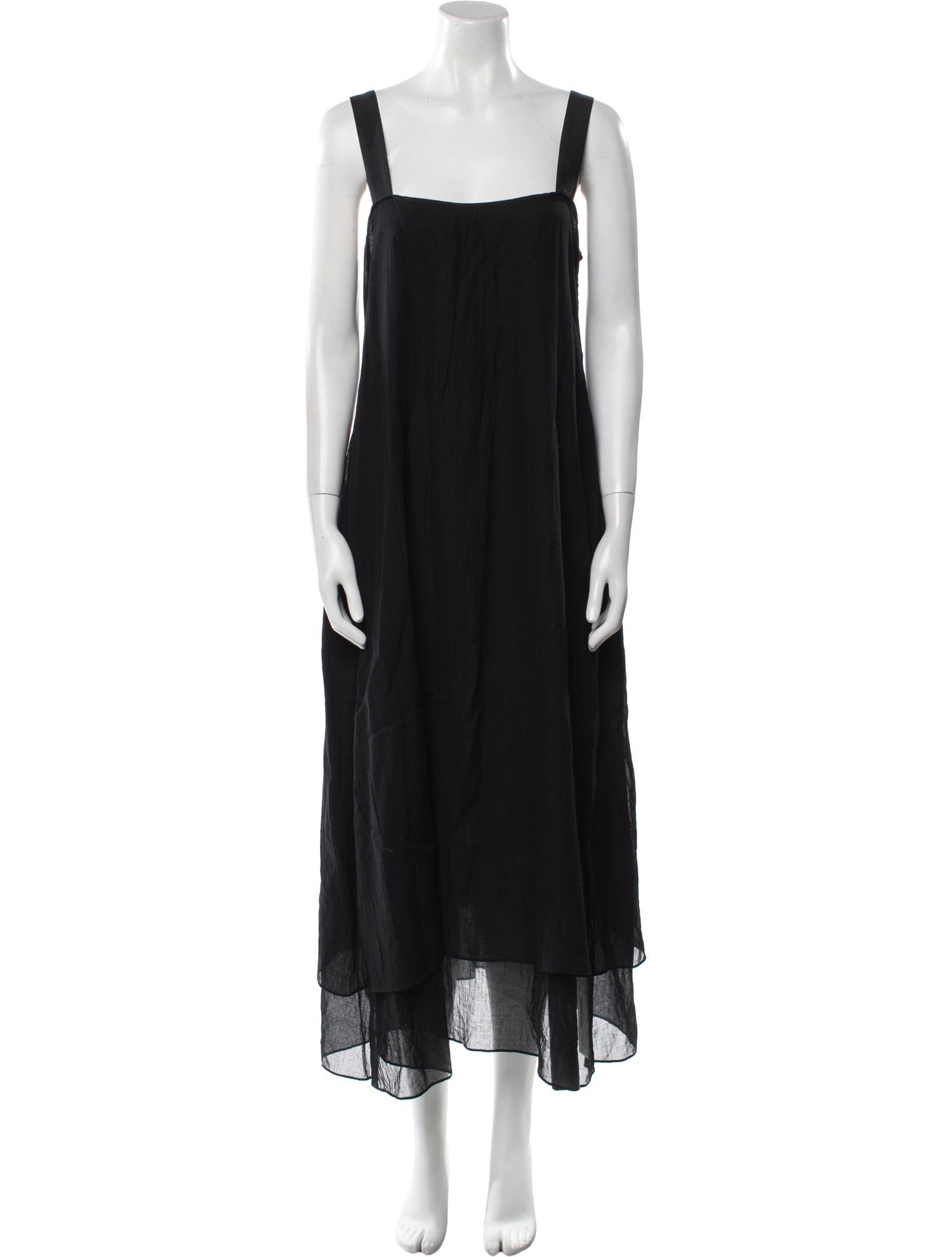 Theory Square Neckline Long Dress