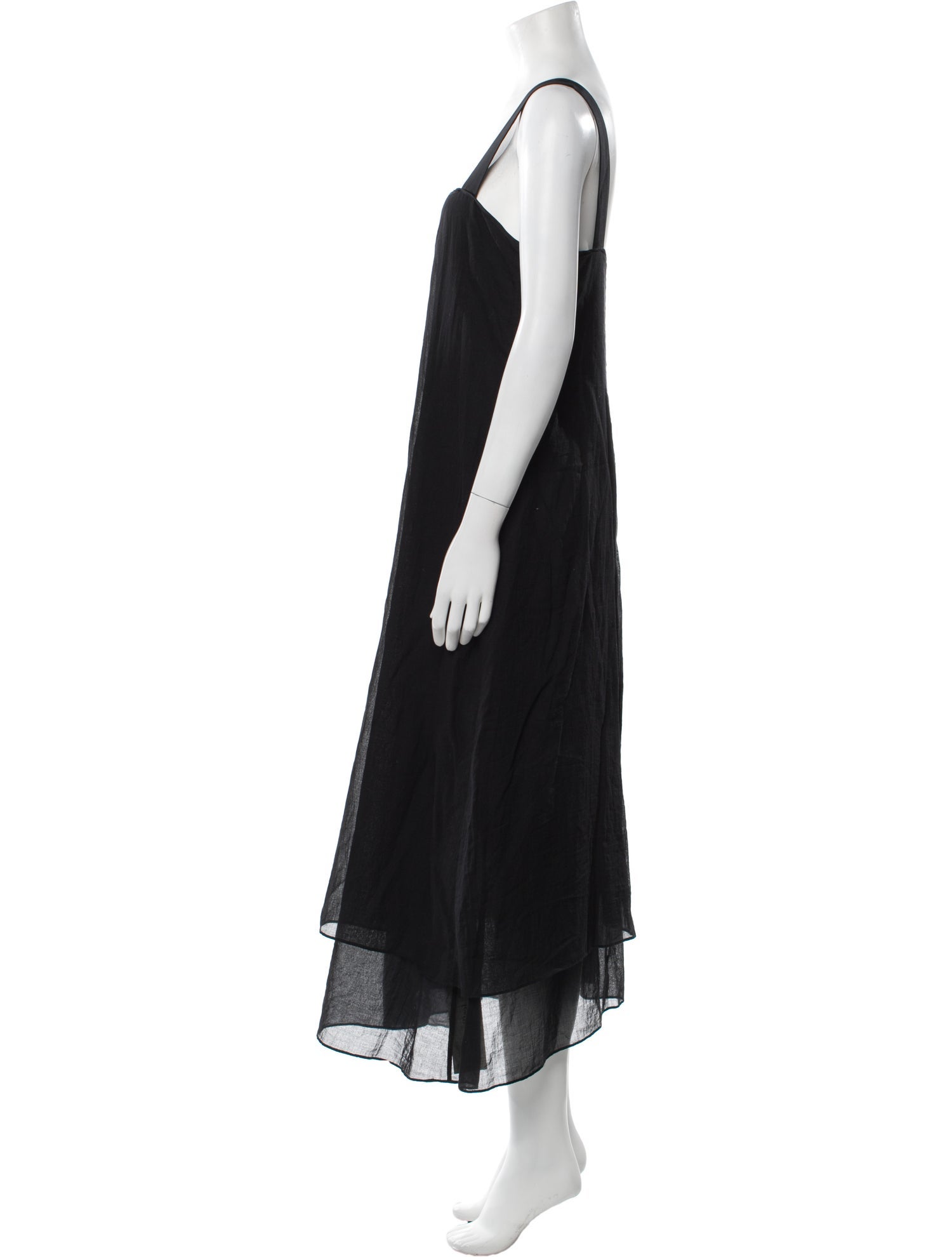 Theory Square Neckline Long Dress